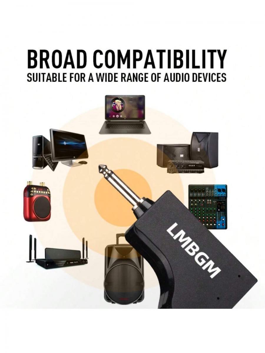 Lmbgm B188 Universal Wireless Microphone Bluetooth Reverb System