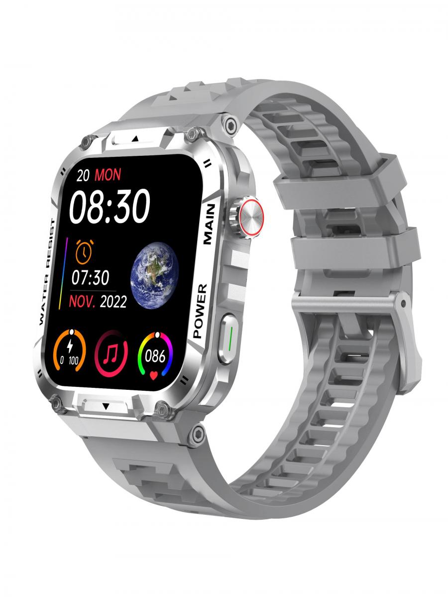96 Smart Watch Men Bluetooth Call Waterproof Fitness Tracker Voice Assistant