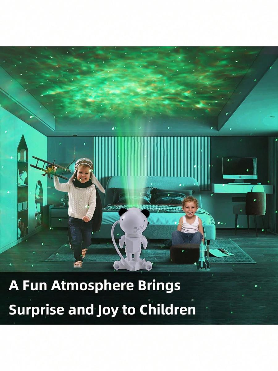 Astronaut Galaxy Star Projector with Bluetooth Speaker and 10 Effects