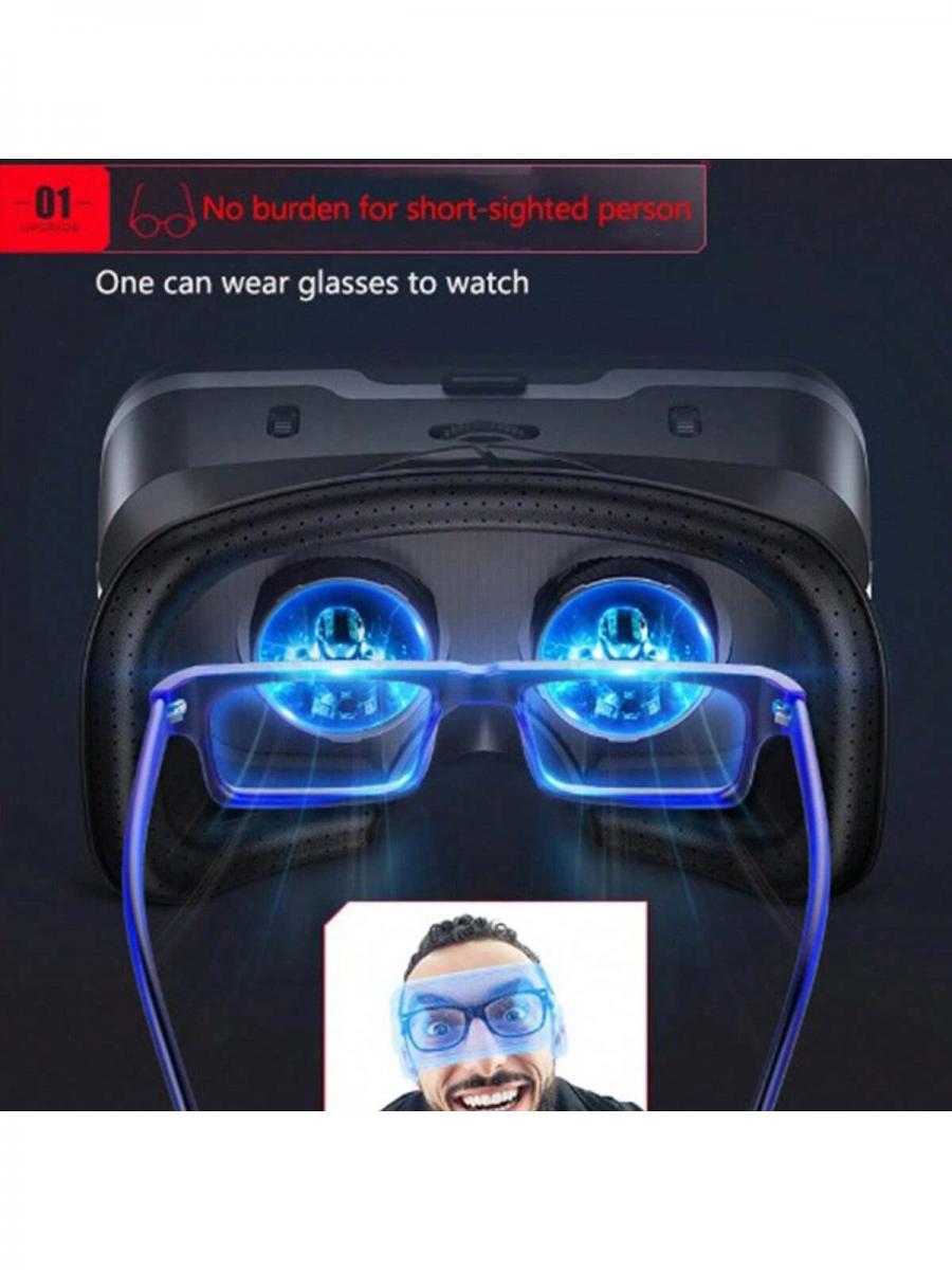 Immersive VR Headset Compatible with iPhone Android Smart Phones
