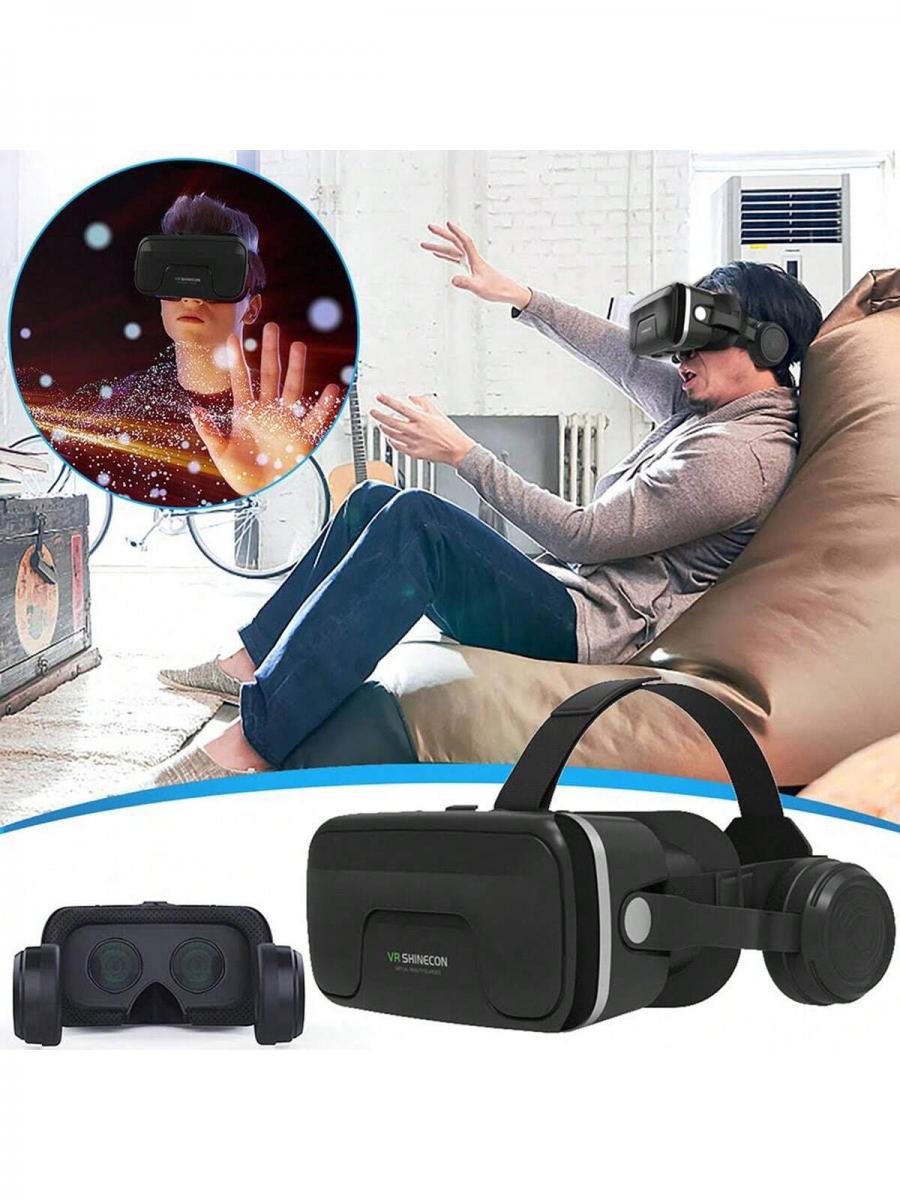 Immersive VR Headset Compatible with iPhone Android Smart Phones
