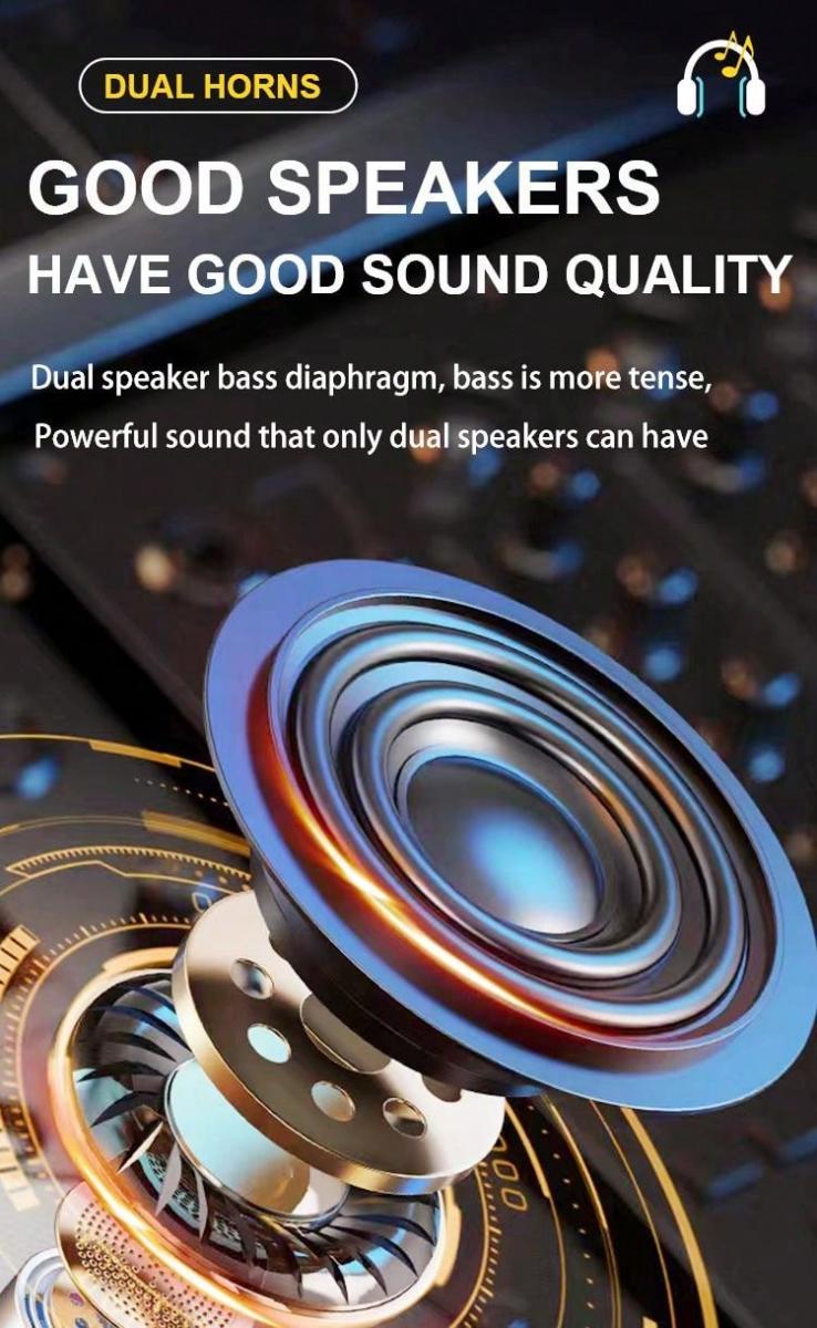 Ys 203 Wireless Home TV KTV Speaker Microphone Sound System