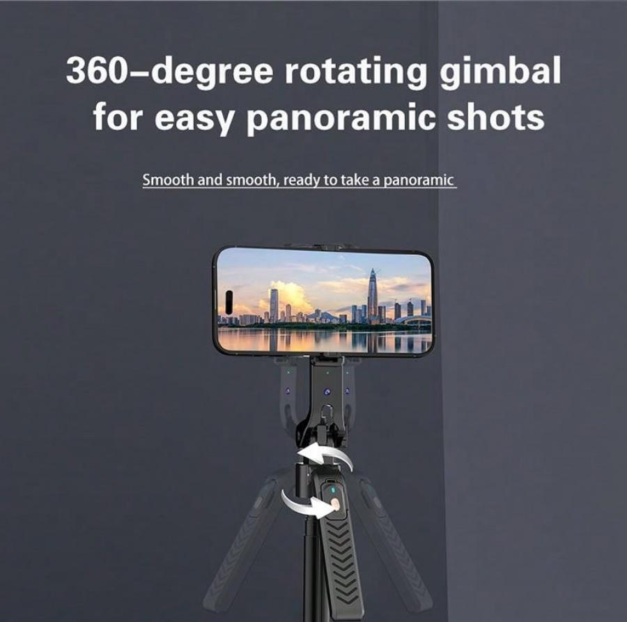 Bluetooth Face Tracking Selfie Stick Handheld Stabilizer for Video