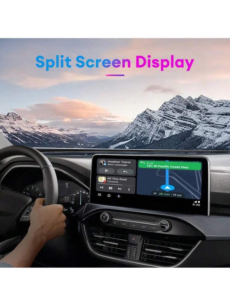 Kabelloser CarPlay Android Auto Adapter für Toyota Peugeot Volvo