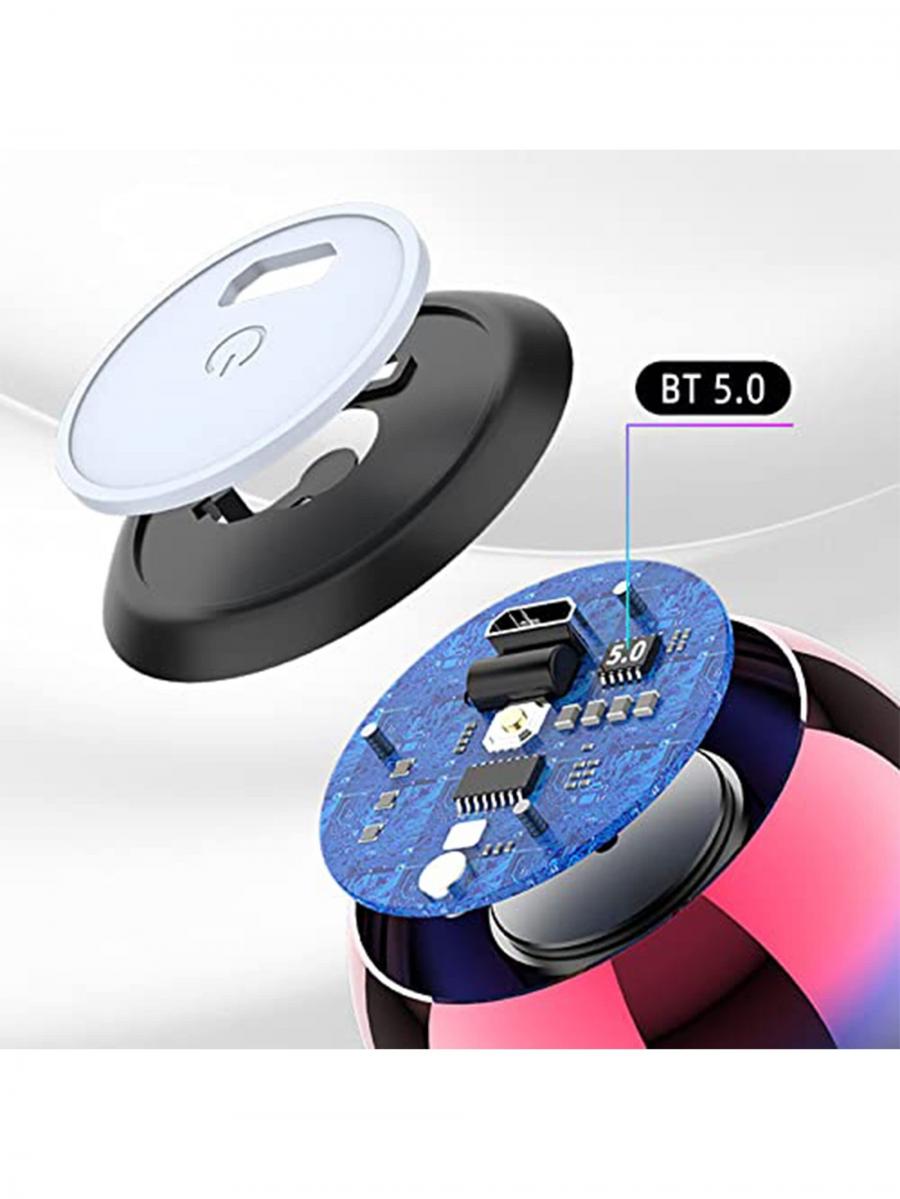 FORKODA Wireless Bluetooth Mini Waterproof Speaker with Subwoofer Purple