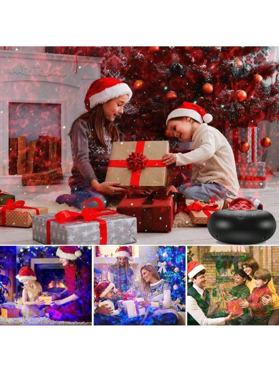 Galaxy Star Projector with Alexa Control and Bluetooth Speaker