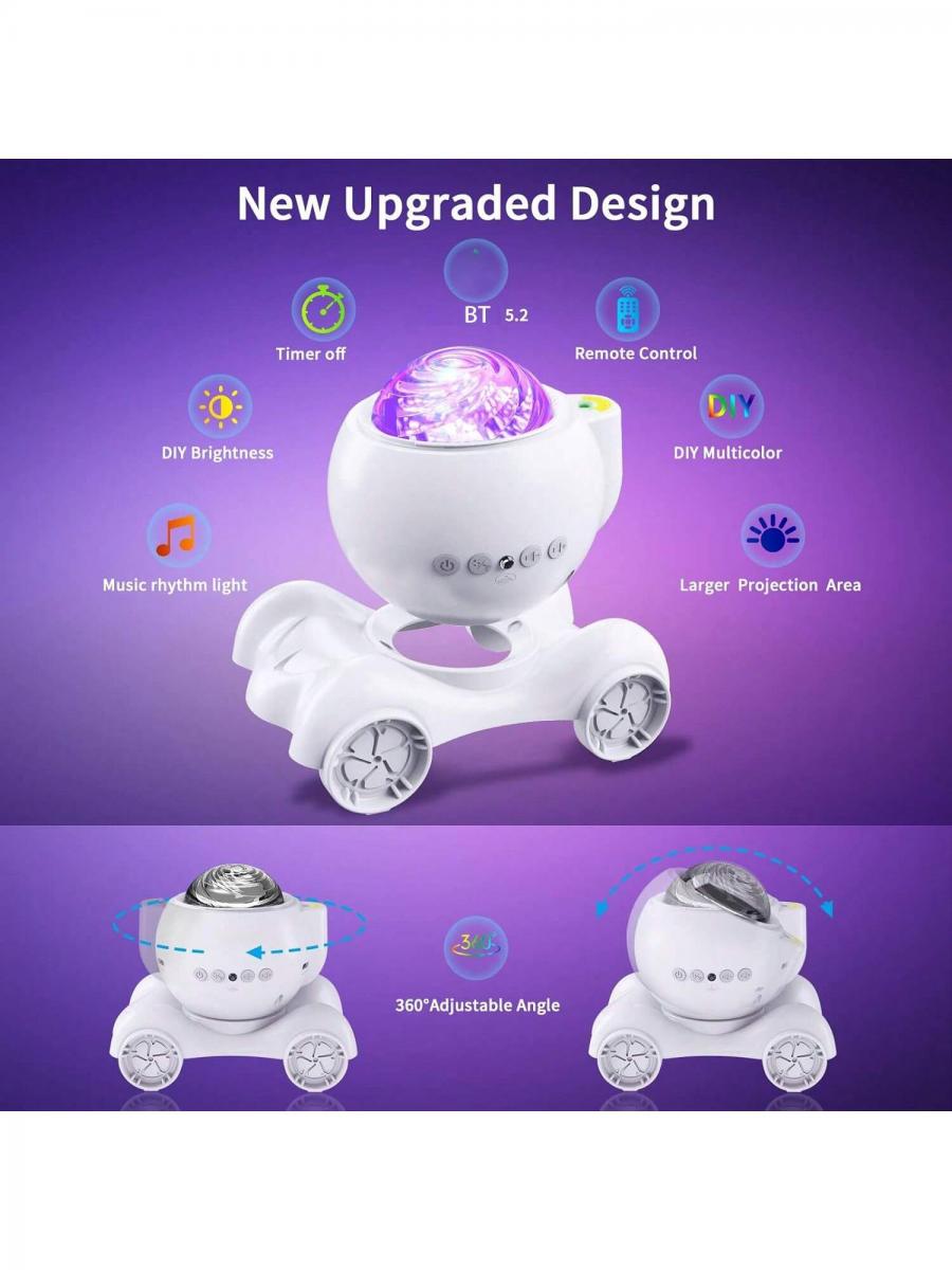 Galaxy Projector Star Light with Remote and Bluetooth Speaker