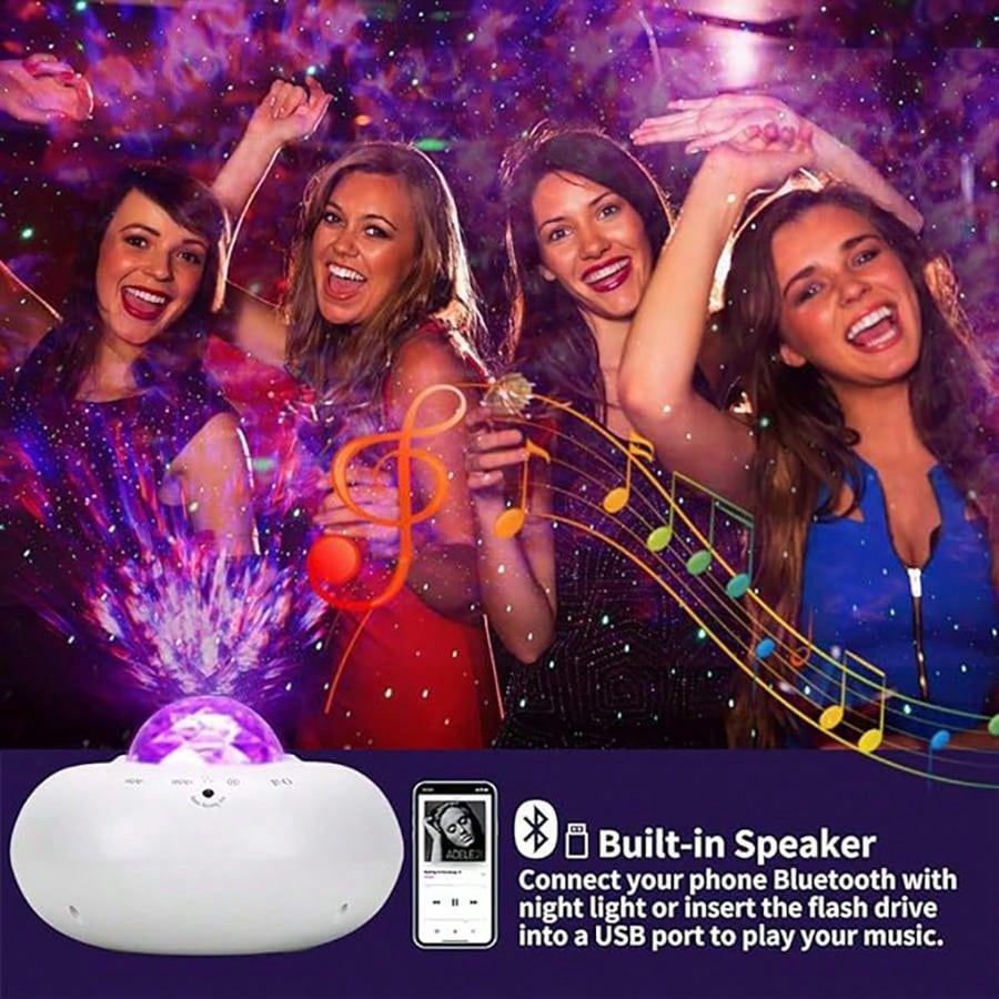 Smart Galaxy Projector with Bluetooth Speaker and Remote Control