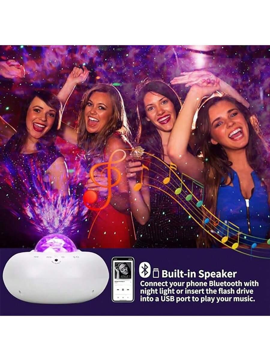 Smart Galaxy Projector with Bluetooth Speaker and Remote Control