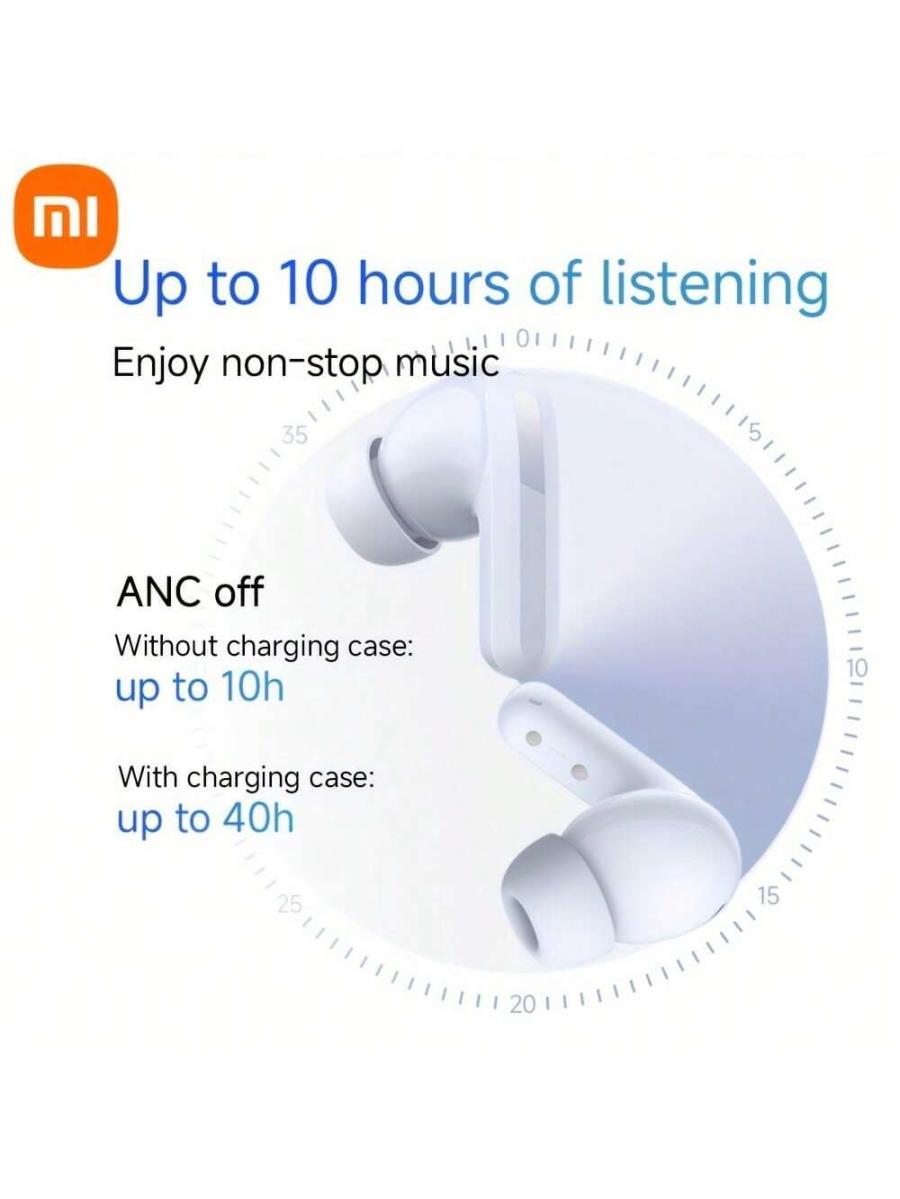 Xiaomi Redmi Buds 5 Noise Cancelling Half In Ear Wireless Earbuds