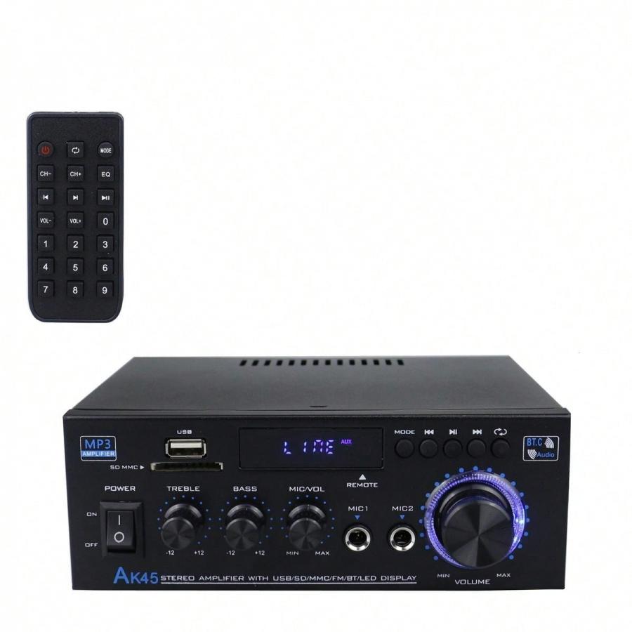 AK45 HiFi Digital Bluetooth Audio Amplifier 350W Stereo AMP