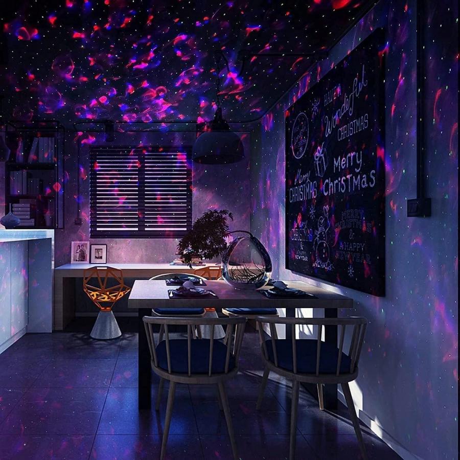 Galaxy Star Projector Bluetooth Speaker Night Light for Bedroom