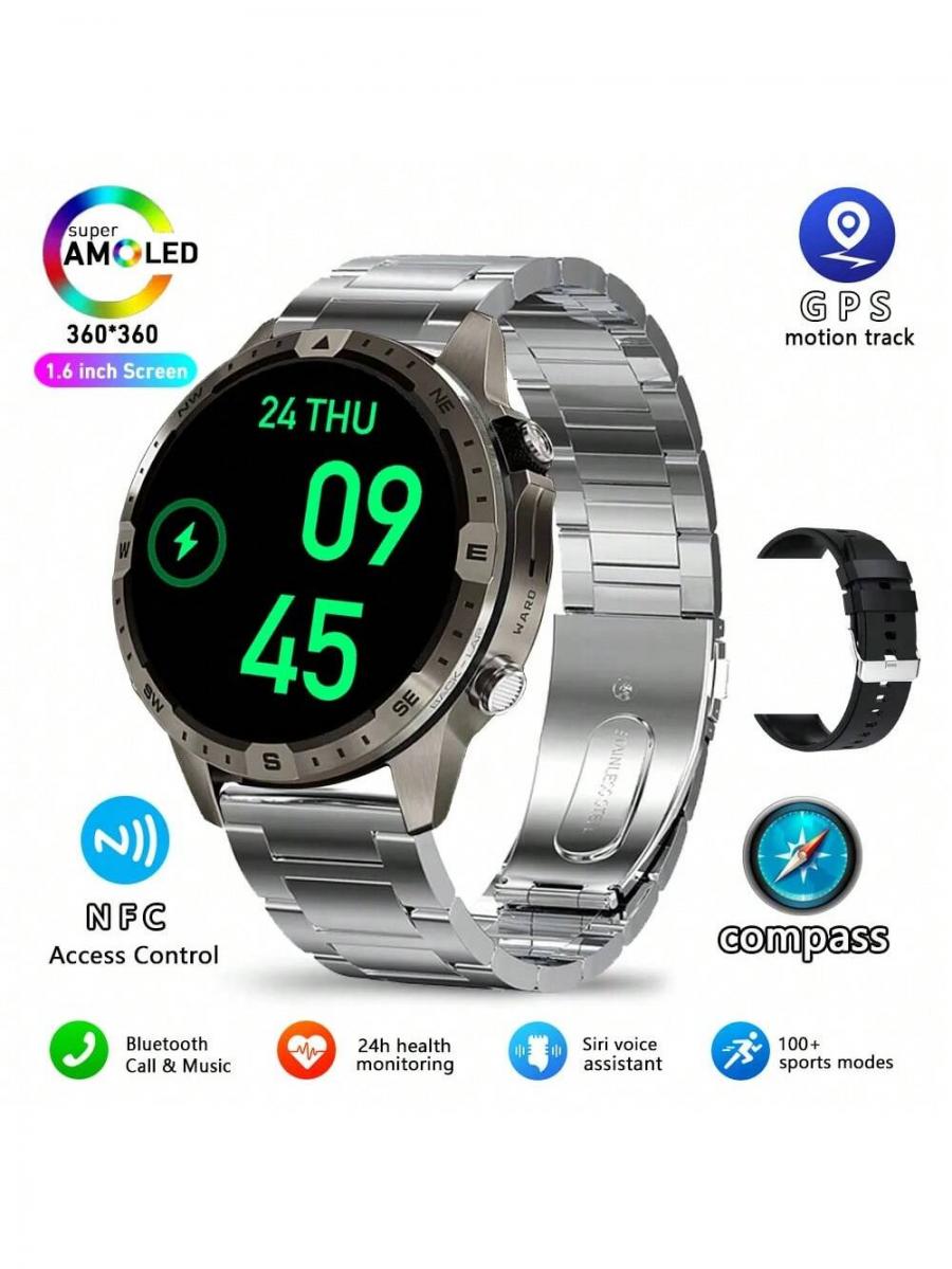 Smart Fitness Watch for Men and Women with Heart Rate Monitor