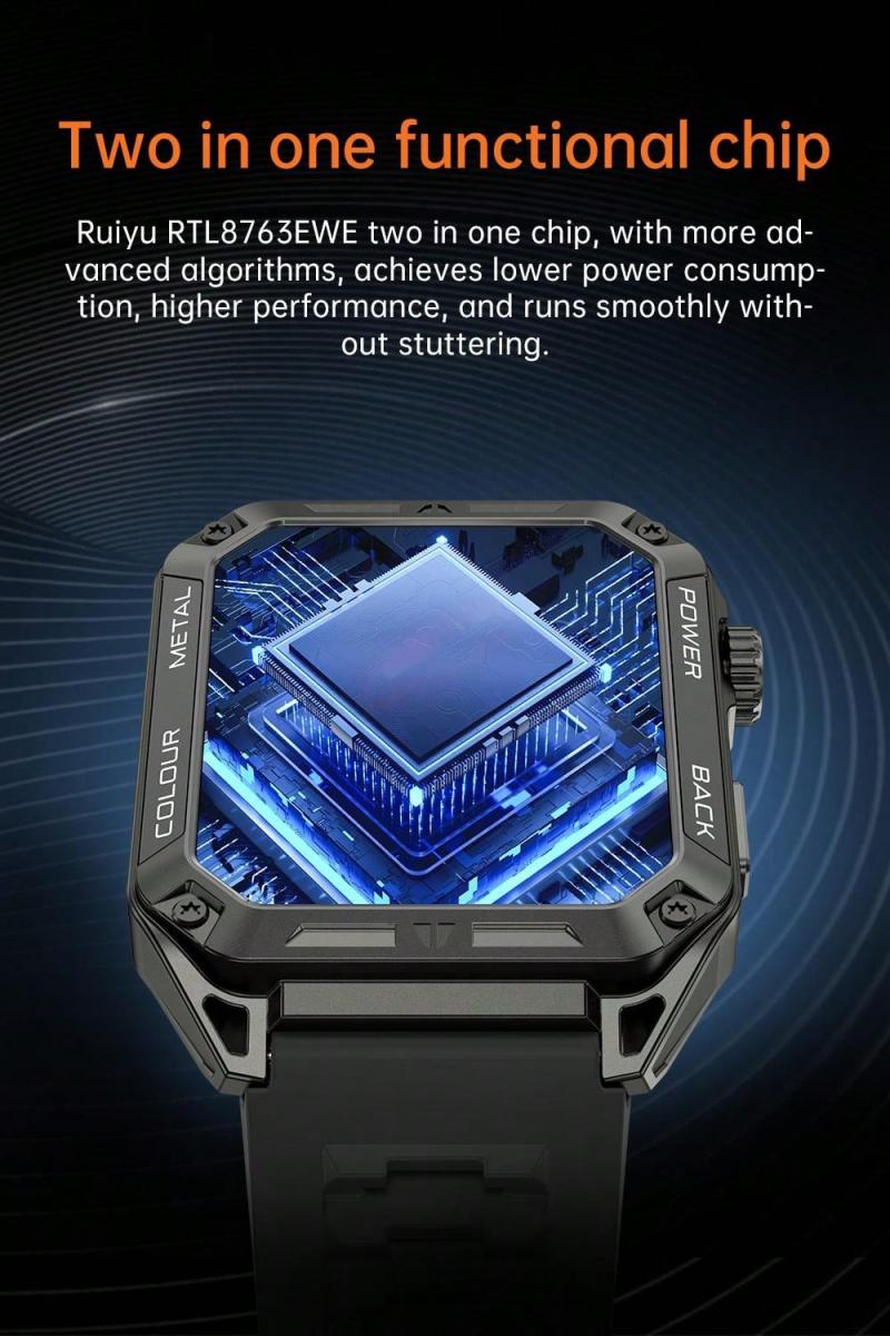 LIGE Smart Watch 19 Inch Fitness Tracker with Heart Rate and Sleep Monitor