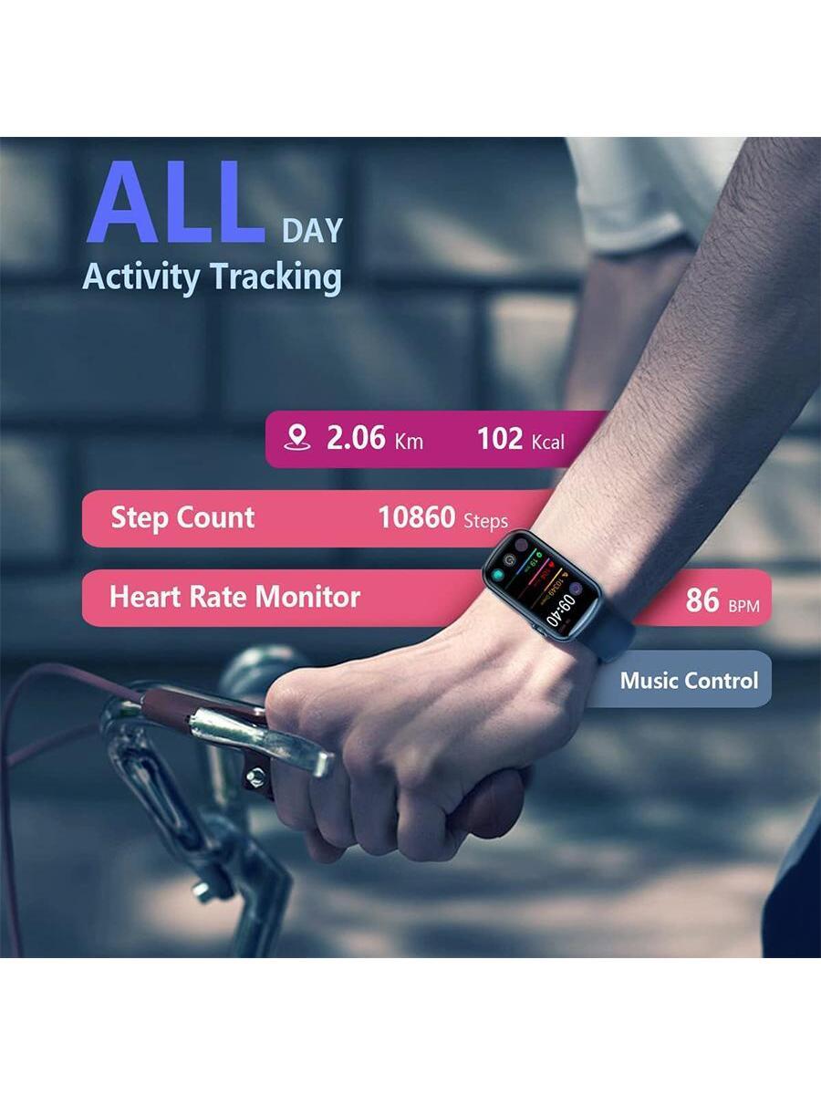 MorePro Fitness Tracker Heart Rate Monitor Blood Pressure Activity Watch