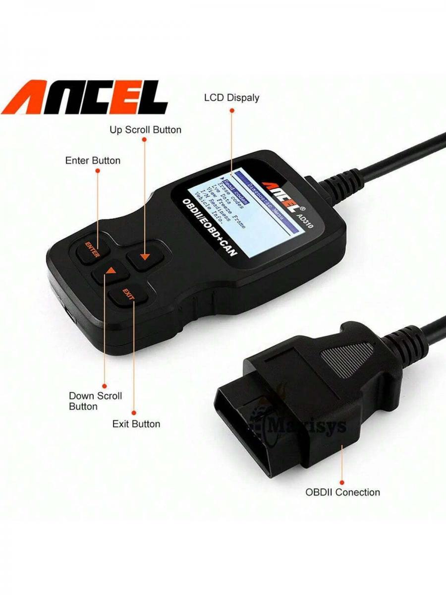 ANCEL AD310 OBD2 Code Reader Car Diagnostic Scan Tool Auto Check Engine
