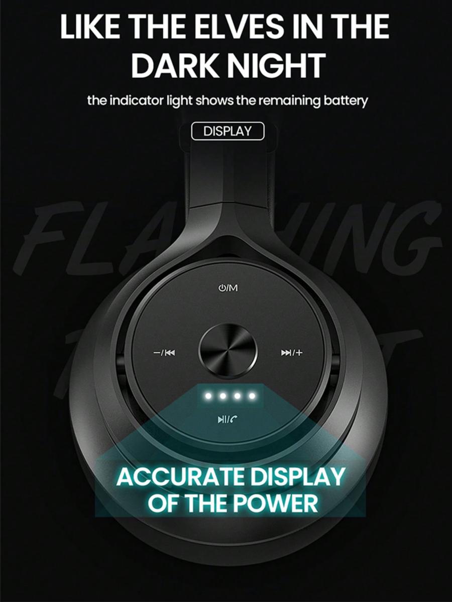 Picun P28X Wireless Headphones HiFi Stereo 30H Playtime Lightweight