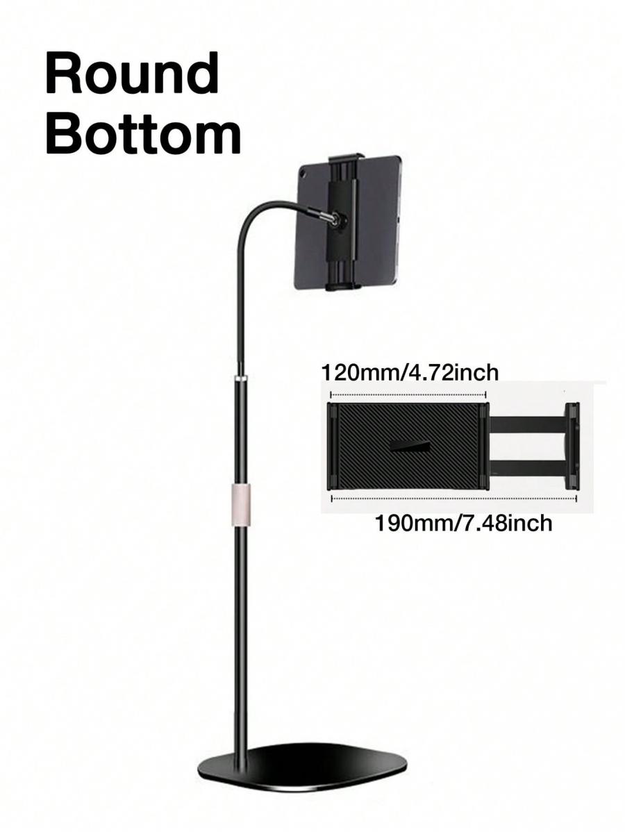 Gooseneck Tablet Floor Stand Rotating Adjustable Holder for Devices