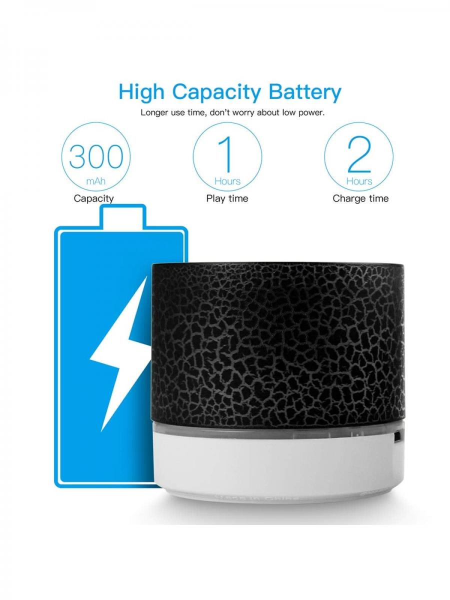 FORKODA Portable Wireless Mini Bluetooth Speaker Super Bass Rechargeable