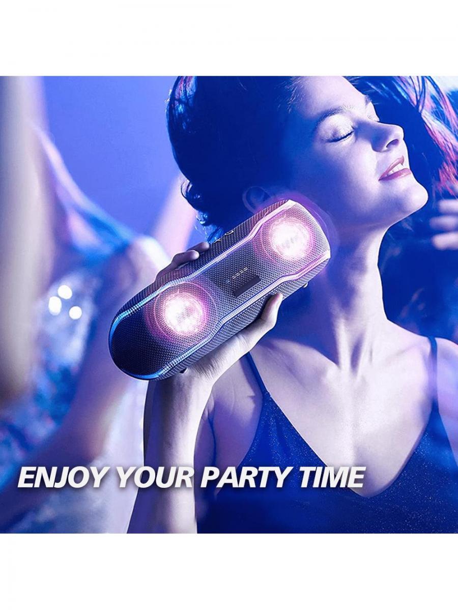 30W Portable Wireless RGB Light Speaker