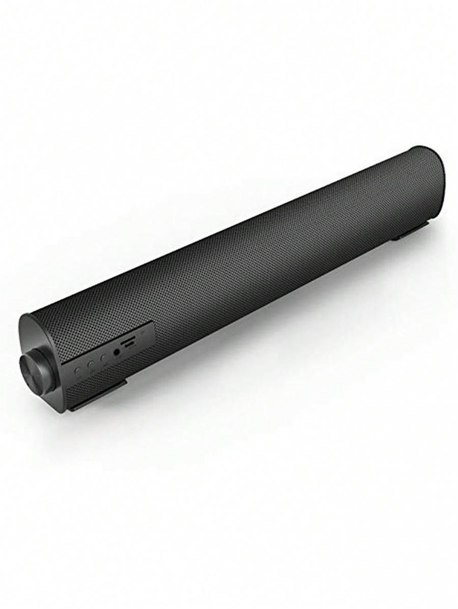 Black 10W Portable Wireless Soundbar Speaker with Remote Control