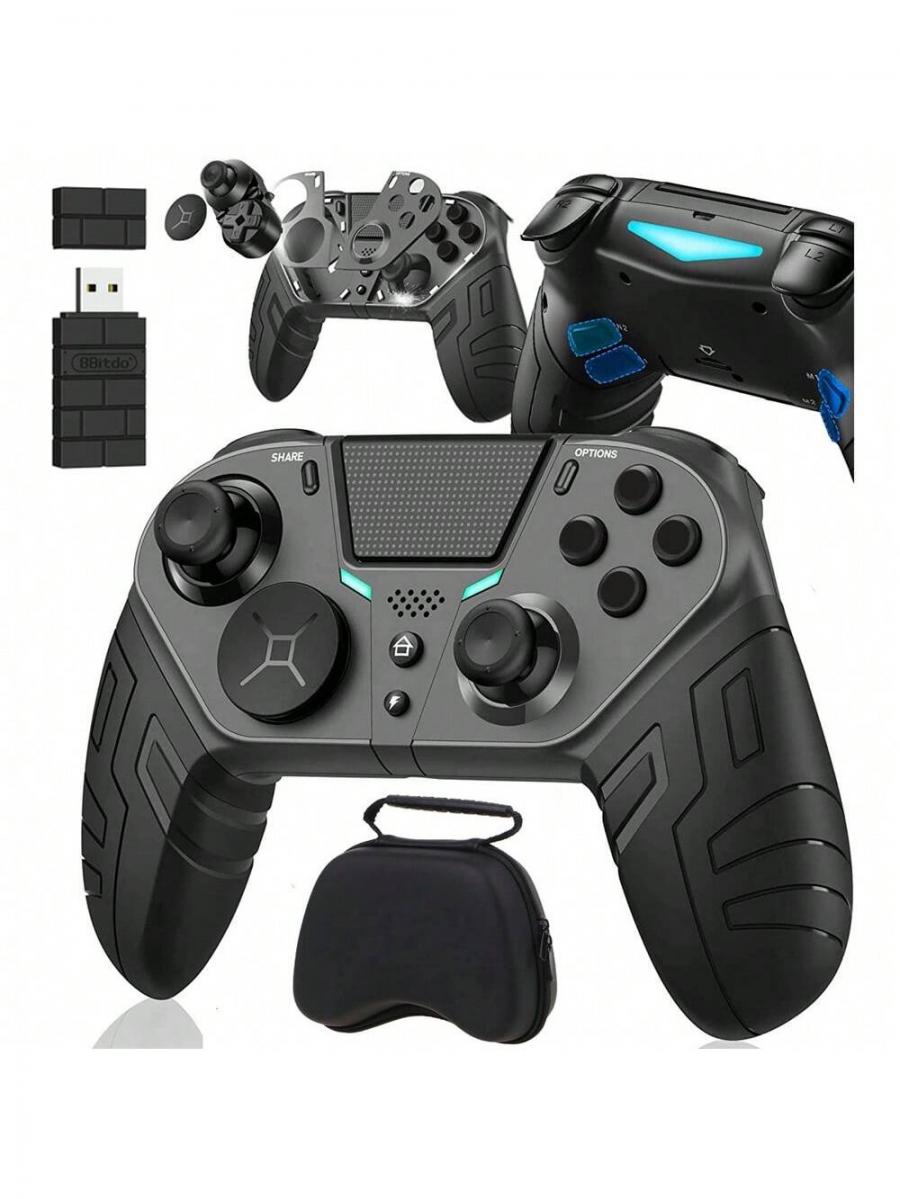 Wireless Bluetooth Gamepad for PS4 PS3 PC Mobile Android TV Green