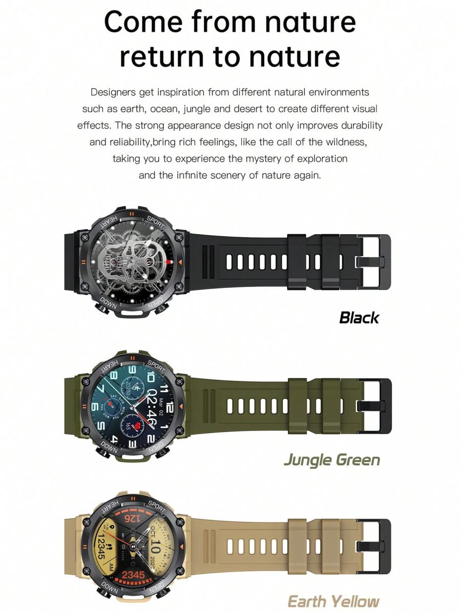MAOYUAN Youth Smart Watch Bluetooth Call Music Fitness Tracker