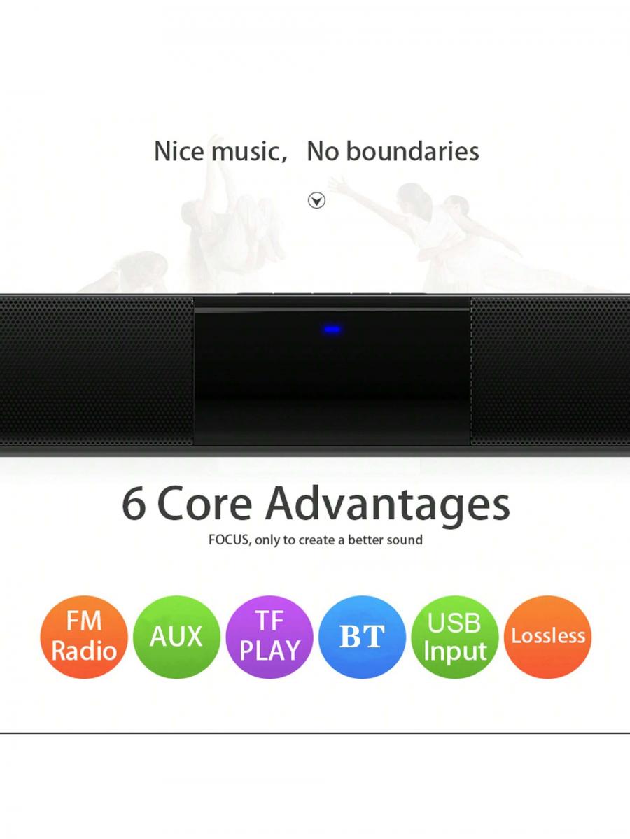 Wireless Surround Sound Bar Home Theater Speaker System Upgrade