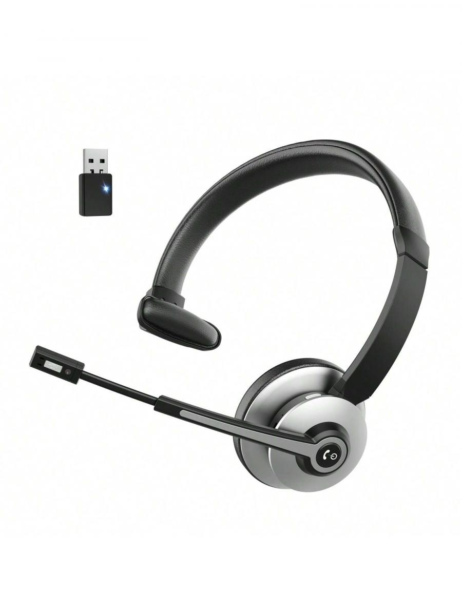 Trucker Bluetooth Headset Wireless Noise Cancelling Microphone 28Hrs