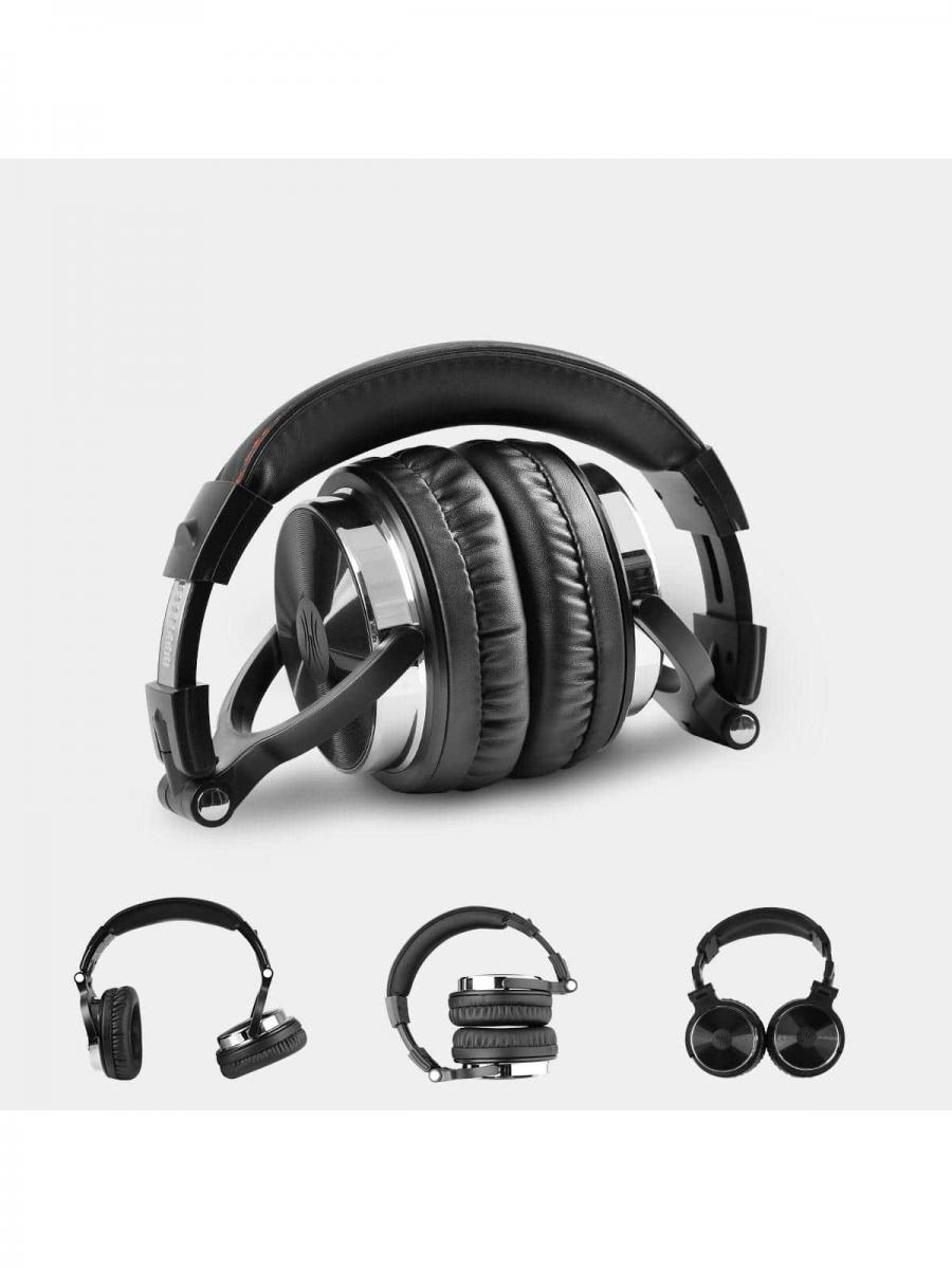 OneOdio Wired Over Ear Studio DJ Headphones with Mic Black