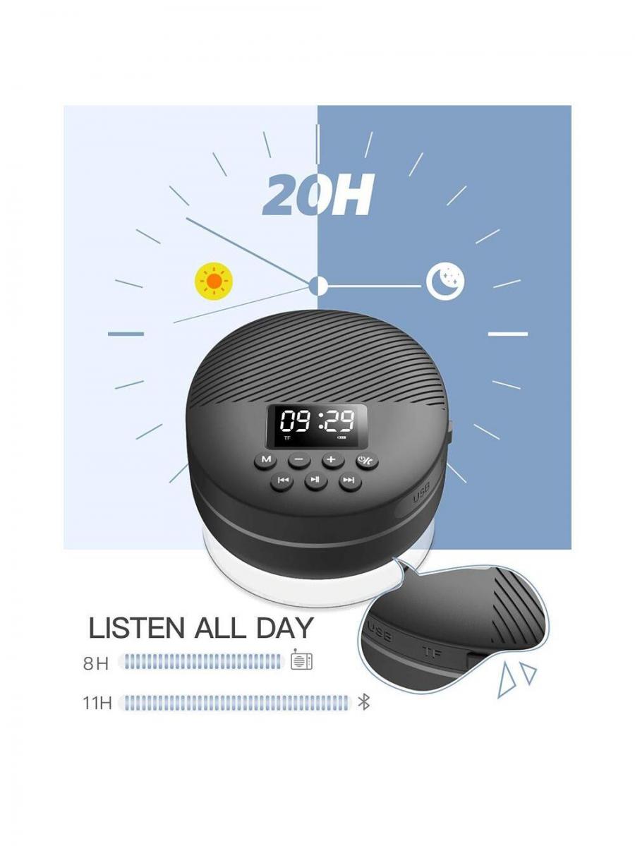 AGPTEK Bluetooth Душ Радио Динамик Водонепроницаемый Длительный Срок Службы Батареи