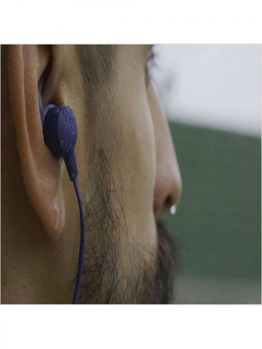 Bluetooth беспроводные спортивные наушники-вкладыши водонепроницаемые Glacier Blue