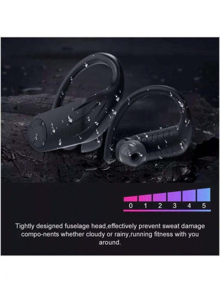 Waterproof Bluetooth 50 Noise Cancelling Wireless Earbuds Headphones