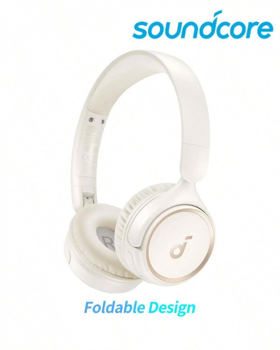 Soundcore H30i Wireless On Ear Headphones with 70H Playtime