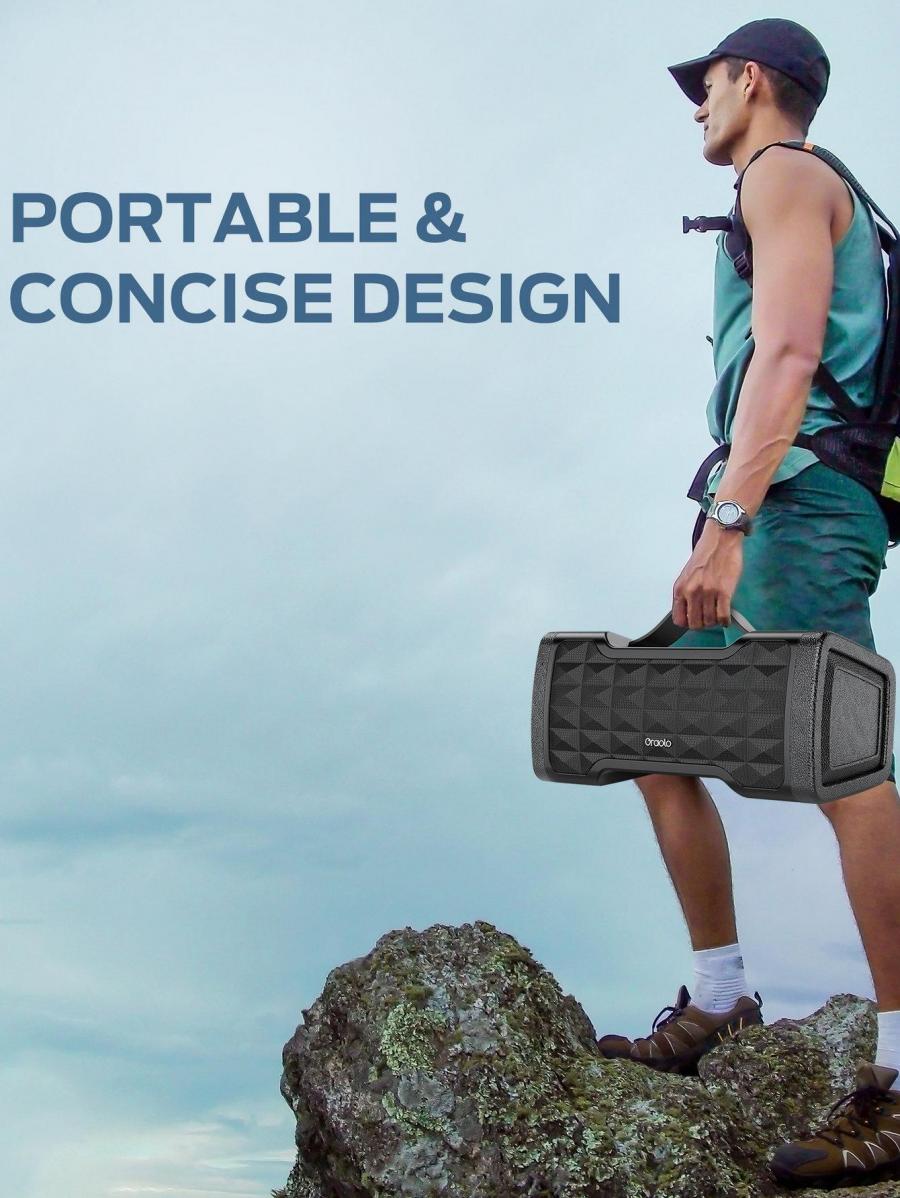 Oraolo 40W Bluetooth Speaker Portable Wireless Waterproof Stereo