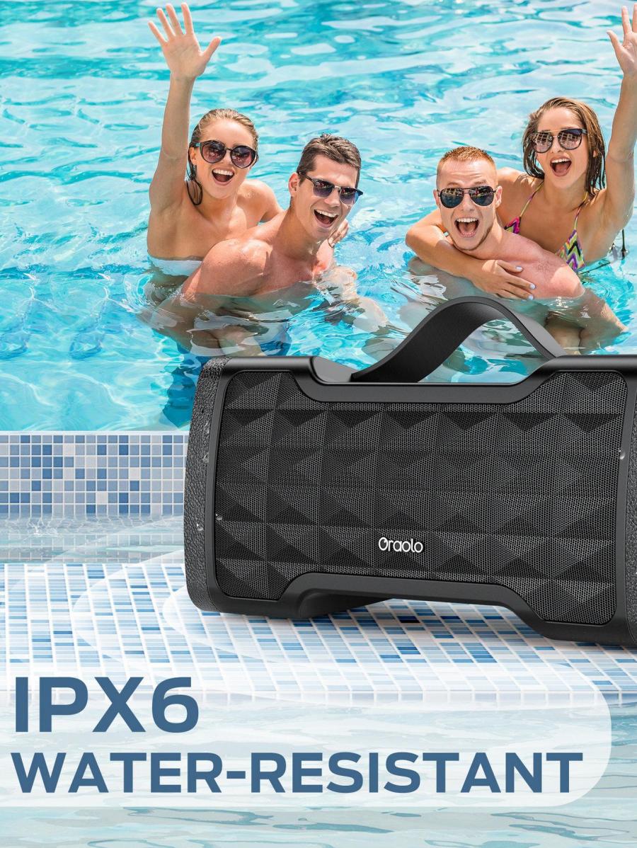 Oraolo 40W Bluetooth Speaker Portable Wireless Waterproof Stereo