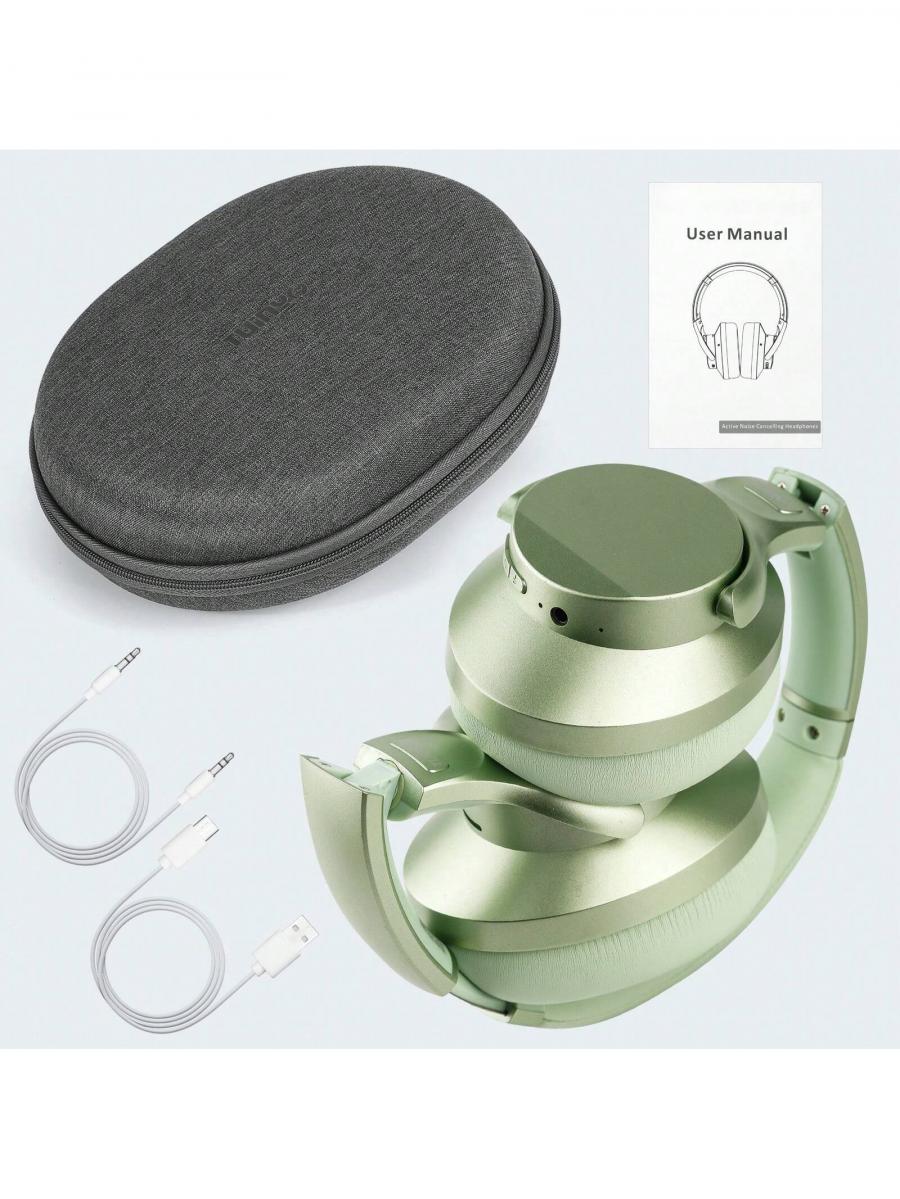 TUINYO Wireless Noise Cancelling Over Ear Bluetooth Headphones