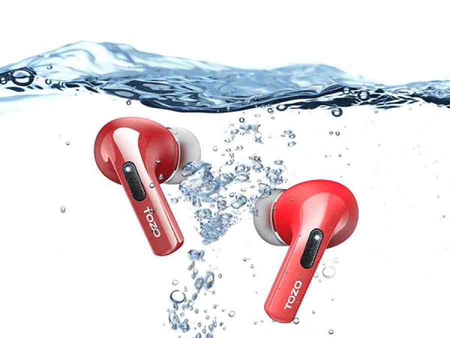 TOZO T20 Bluetooth Wireless Earbuds with LED Display and Waterproof Case