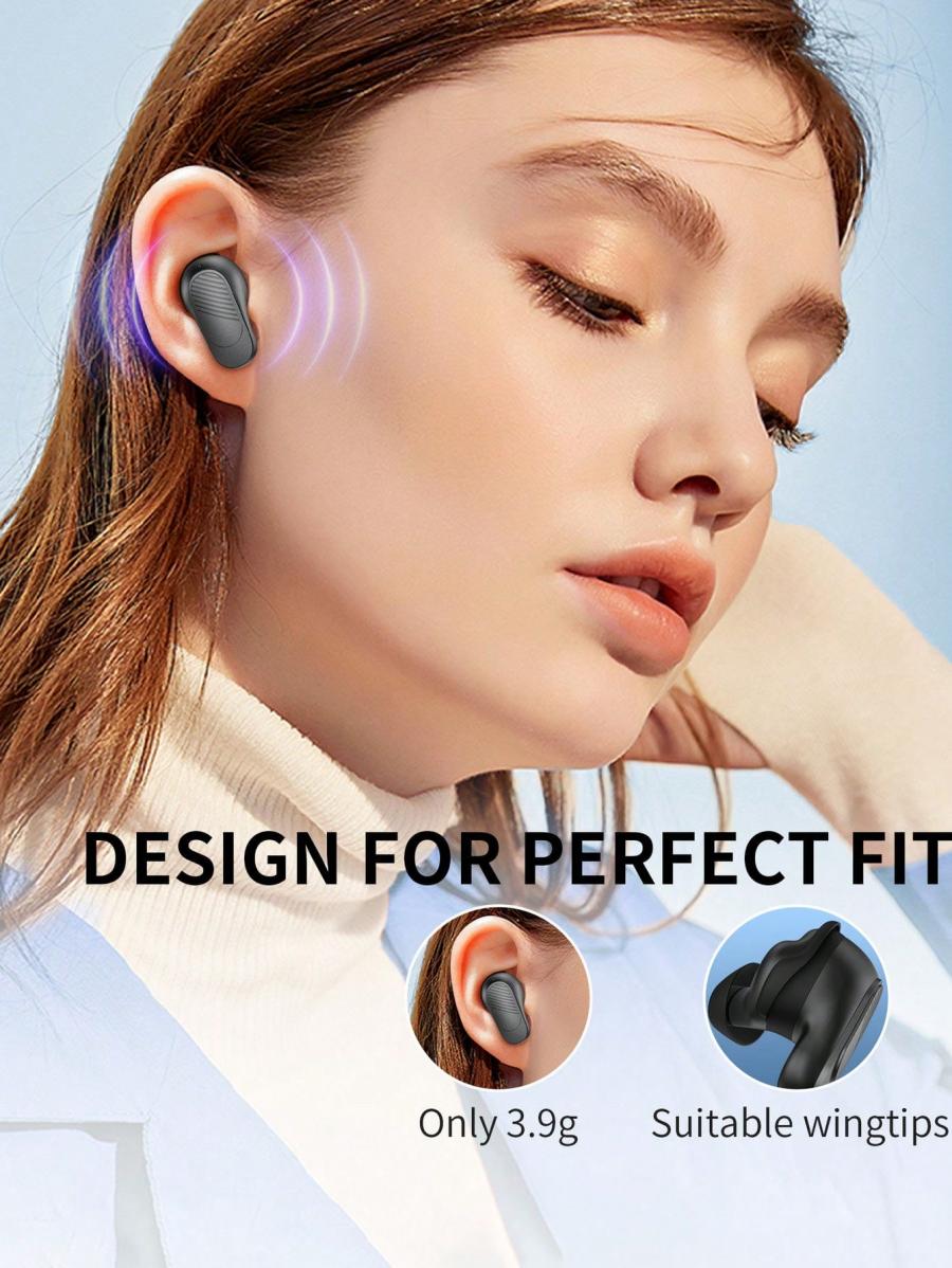 BUGANI True Wireless Bluetooth Earbuds with Deep Bass and ENC Noise Cancelling