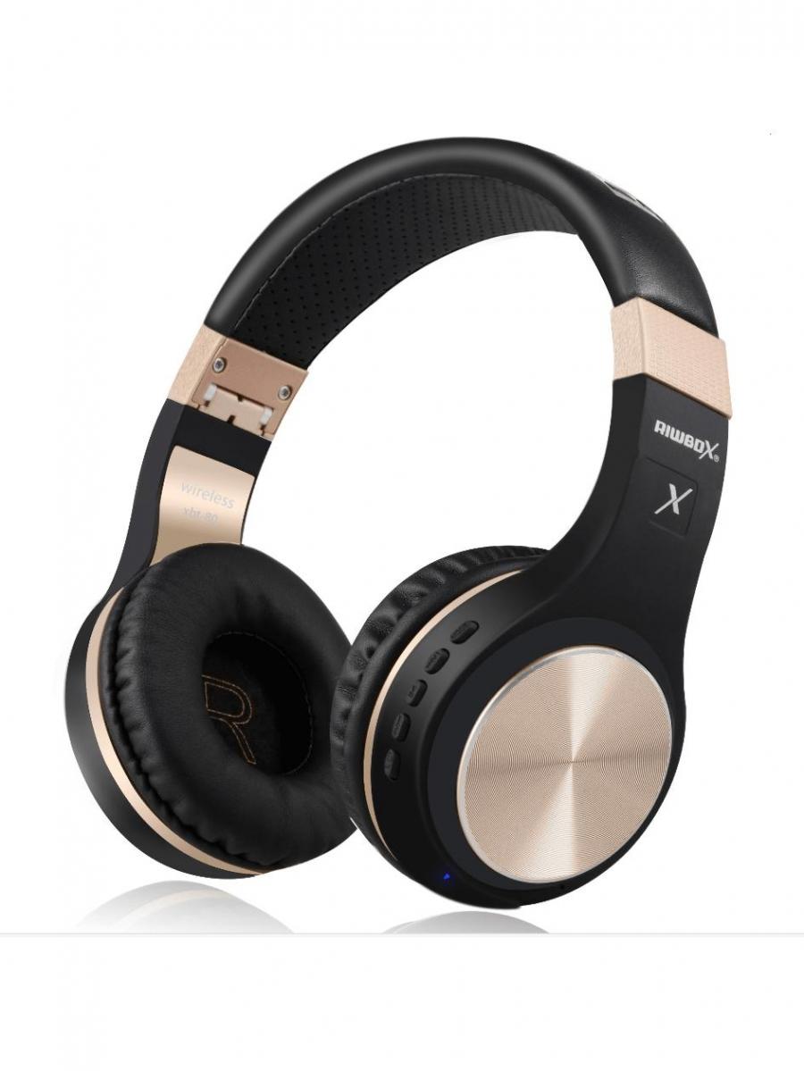 Riwbox XBT 80 Wireless Bluetooth Folding Headphones with Mic and Control