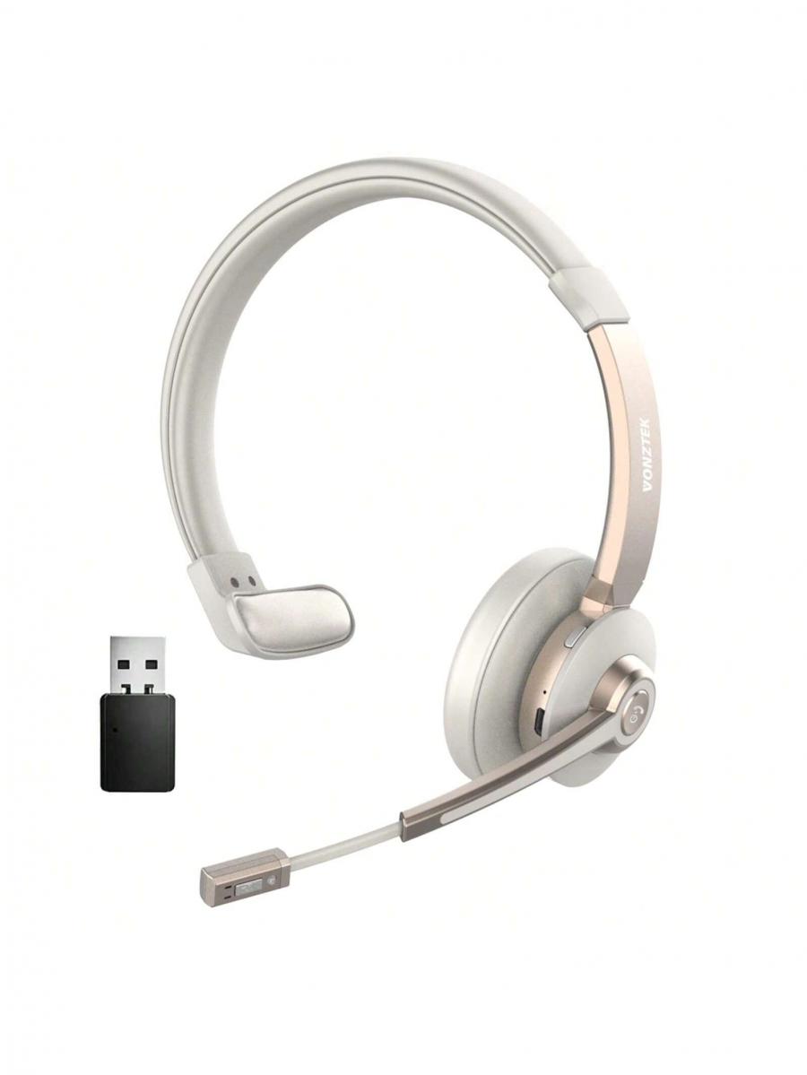 Trucker Bluetooth Wireless Headset with Microphone Noise Canceling