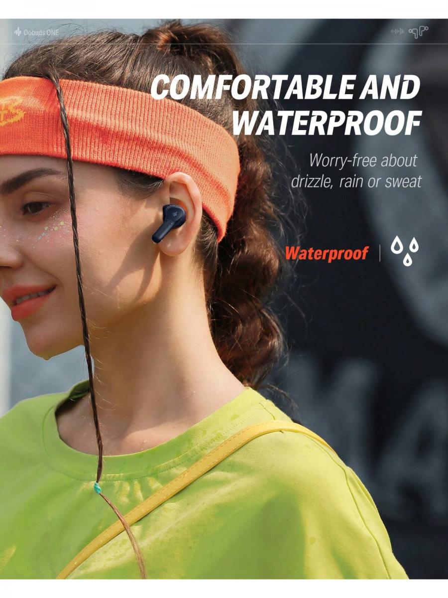 Donner Wireless Noise Cancelling Bluetooth Earbuds with Fast Charging