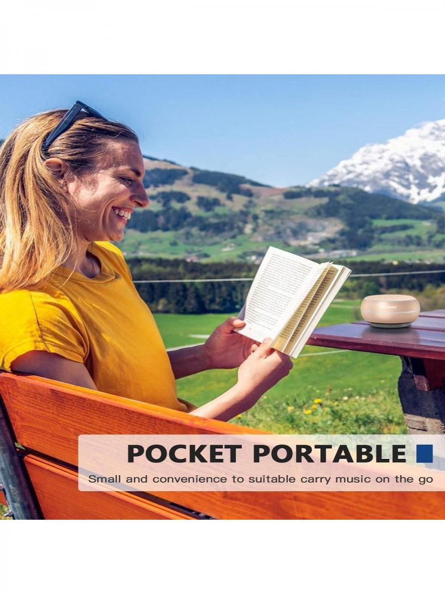 FORKODA Portable Bluetooth Speakers Enhanced Bass Wireless Speaker