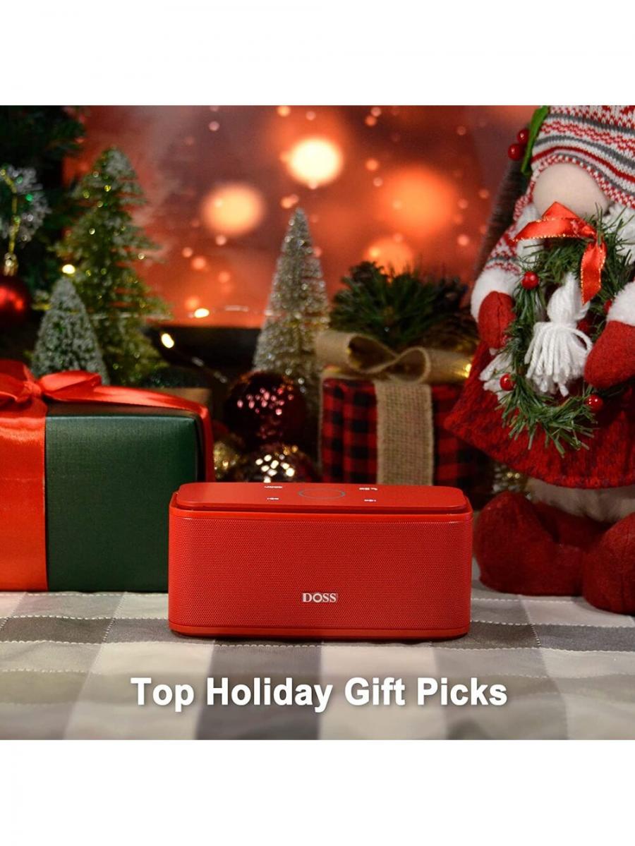DOSS Bluetooth SoundBox Touch Portable Wireless Speaker 20H Playtime