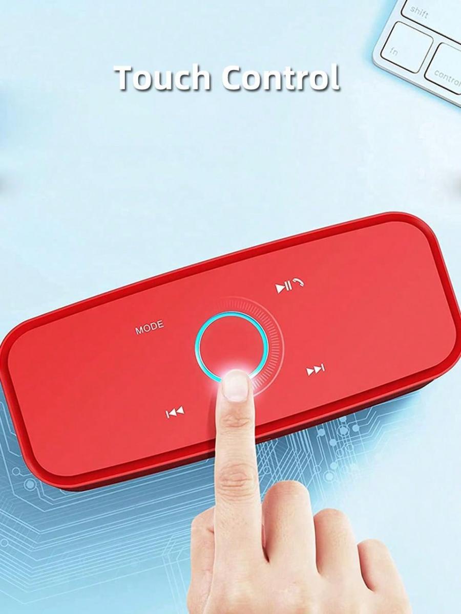 DOSS Bluetooth SoundBox Touch Portable Wireless Speaker 20H Playtime
