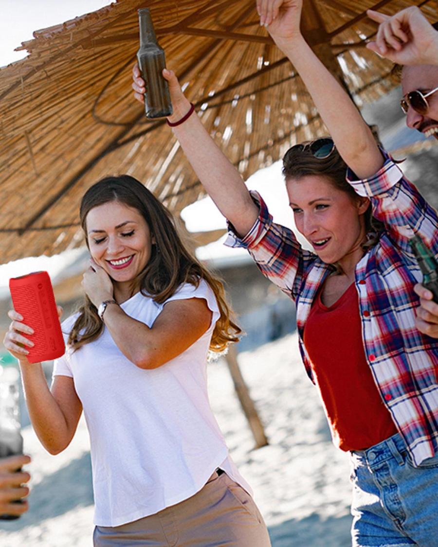 EDUPLINK Waterproof Portable Bluetooth Speaker with 20 Hours Playtime