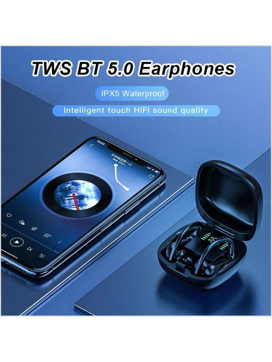 Bluetooth 50 HiFi Stereo Noise Cancelling Headphones with Mic