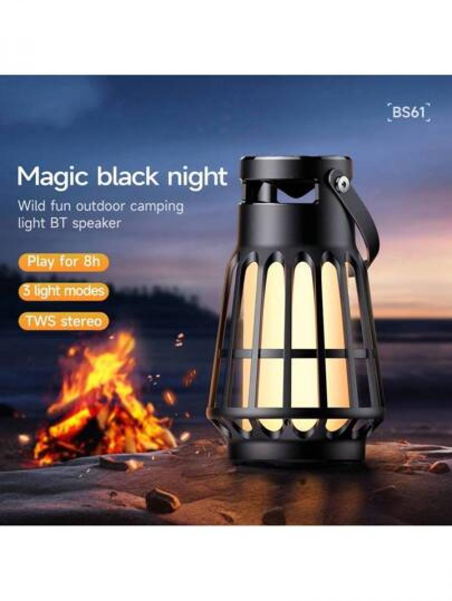 Portable Wireless Camping Speaker and Light with Long Battery Life