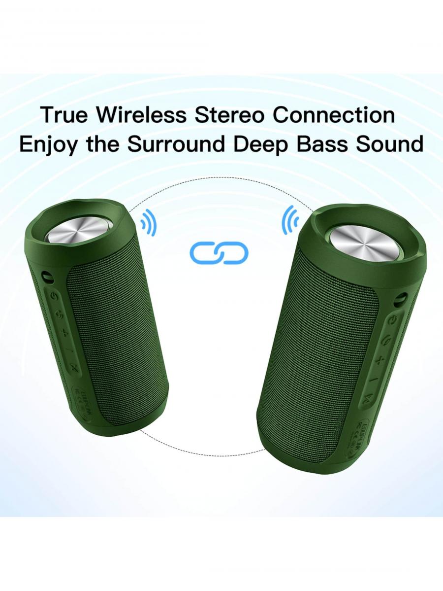 EDUPLINK Waterproof Portable Bluetooth Speaker 20W 20 Hours Playtime