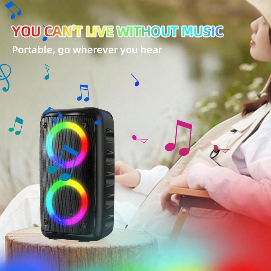 King Lucky HY 3317 Outdoor Wireless Speaker with Bass and Disco Light